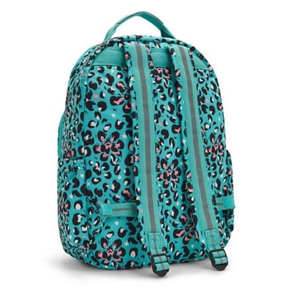 NWT Kipling Seoul Large  Printed 15" Laptop Backpack - Picture 9 of 16